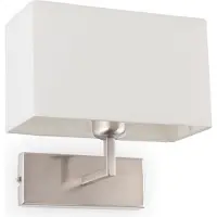 Faro 62988, oppervlaktemontage, 1 lamp, E27 fitting, IP20 beschermingsgraad, nikkelkleur