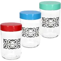 MamboCat Set van 3 voorraadpotten Ida 660ml
