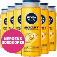 Nivea 6x Douchegel Boost 500 Ml