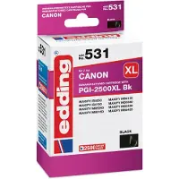 Edding Inktcartridge vervangt Canon PGI-2500XLBk Compatibel Zwart EDD-531 18-531