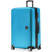 Hauptstadtkoffer Hardshell-trolley Midden, 77 cm, cyaanblauw