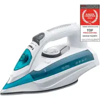 TZS First Austria Stoomstrijkijzer - 3100W - Keramische Zoolplaat - Groen