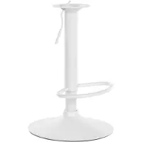 CLP XL frame voor barkrukken - Versterkte barkrukkolom - 8 X 8 of 10 X 10 CM gatenafstand - DIY barkruk tot 150 kg - wit