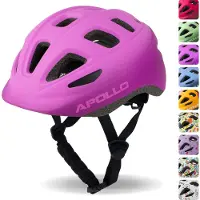 Apollo kinder fietshelm, helm voor kinderen & tieners, multisport helm, fietshelm voor meisjes, fietshelm voor jongens, kinderhelm vanaf 3 jaar, verstelbare kinderhelm
