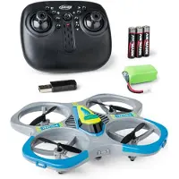 Tamiya Carson Drone Loisir - - Cyber Drone Politie - 2,4 GHz RTF - Blauw - Autonomie 8 min