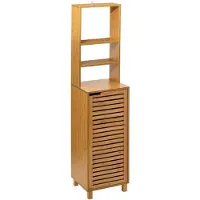 5 Five Hoge badkamerkast sicela bamboelook 33x38x168 cm -