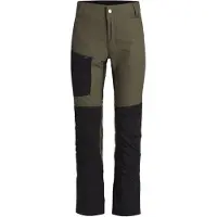 Lundhags Fulu Stretch Hybrid Pant JR, wandelbroeken, groen/zwart