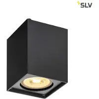 SLV 1002216 ALTRA DICE CL Inbouwspots voor wand en plafond, type QPAR51, zwart