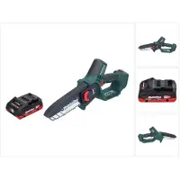 Metabo MS 18 LTX 15 accu-houtzaag 18 V 15 cm 5 m/s + 1x accu 4,0 Ah - zonder oplader
