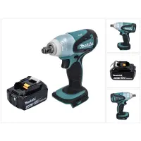 Makita DTW 251 M1 accu slagmoersleutel 18 V 230 Nm 1/2" + 1x oplaadbare accu 4.0 Ah - zonder oplader
