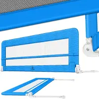 Kesser bedhekje - Kinderbedhek - Bedhek - Babybedhek Valbeveiligingsbed voor Bed & boxspring - 180cm, Blauw