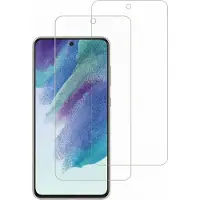 Accezz Gehard Glas Screenprotector 2-pack voor de Samsung Galaxy S21 FE