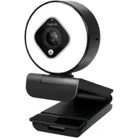 Logilink UA0384: Full-HD USB-webcam met dubbele microfoon, zwart