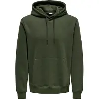 Only & Sons Sweatshirt 'Connor' donkergroen