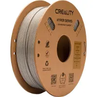Creality Hyper PETG 3D-Printer Filament - 1,75mm 1kg - Hoge Sterkte - Uitstekende Laaghechting - Duurzaam Printmateriaal - Geschikt voor FDM 3D-Printers - Grijs