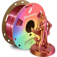 Polymaker CA03023 Panchroma Dual Silk Filament PLA kunststof Meerkleurig, Zijdeglans 1.75 mm 1000 g Banquet, Goud, Magenta 1 stuk(s)