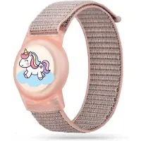 Tech-Protect Tech Protection Kids Nylon AirTag 1 / 2 Armbandje Pony