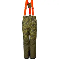 Helly Hansen - Kinder skibroeken - Jr No Limits 2.0 Pant Utility Green voor Unisex van Gerecyclede materialen - Kindermaat 10 jaar - Kaki