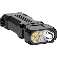 Wuben X1 Pro - 12300 Lumen - Oplaadbare EDC Zaklamp - met Powerbank Functie & Draag Clip - Zwart