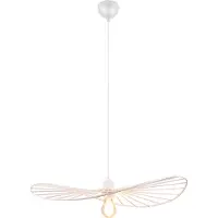 TRIO REALITY CHAPEAU - Hanglamp - Wit mat - excl. 1x E27 40W - In hoogte verstelbaar