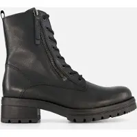 Gabor Veterboots zwart Leer Maat 5