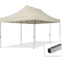 TOOLPORT 3x6 m Easy up partytent, ECONOMY alu 32mm, crème