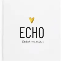 Lifestyle2Love Echoboekje - Bewaarboek voor alle Echo’s - Echo Album Zwangerschap -