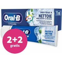 Oral-B 2+2 Gratis: Tandpasta Complete Protect & Clean 75 Ml