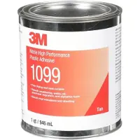 3M Hoogwaardige Nitrillijm Voor Kunststof 1099 - Geel - 1L