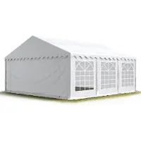 TOOLPORT Partytent 6x6 m, PVC 700, wit