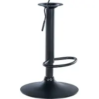 CLP XL frame voor barkrukken - Versterkte barkrukkolom - 8 X 8 of 10 X 10 CM gatenafstand - DIY barkruk tot 150 kg - zwart