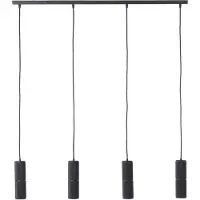 Brilliant Marty - Hanglamp - 4-lichts - LED 4xGU10 - Zwart