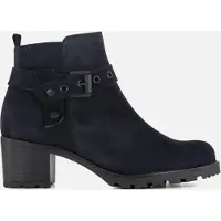 Gabor Enkellaarsjes blauw Suede Maat 39