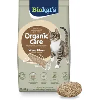 Biokat's Organic Care Wood Fibres kattenbakvulling 11,4 kg