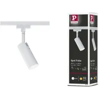 Paulmann URail Railspot Tubo Losse spot 250lm 4,5W 3000K 230V Wit