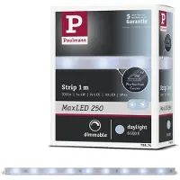 Paulmann MaxLED Stripe Daylight 79874 LED-strip Met connector (male) 1 m Daglichtwit 1 stuk(s)