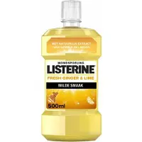 Listerine Mondwater Fresh Ginger & Lime 500 Ml