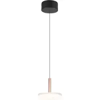 TRIO Led hanglamp Celeste Ø 22cm - wit glas