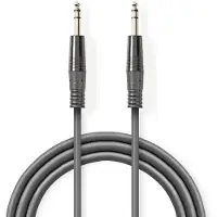 Nedis 6,35mm Jack stereo audio kabel - 1,5 meter