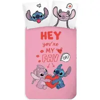 BrandMac Lilo and Stitch Peuterdekbedovertrek My Favourite - 100 x 135 cm - 40 x 60 cm - Katoen