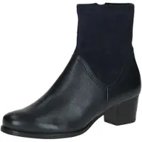 Caprice Enkellaarsjes donkerblauw
