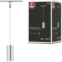 Paulmann Barrel 230V-railsysteem lamp URail LED vast ingebouwd 6 W LED Chroom (mat)