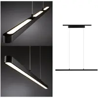 Paulmann URail Pendel Lento 230V-railsysteem lamp URail Zwart (mat)