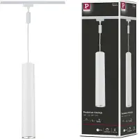 Paulmann URail Pendel Catalejo 230V-railsysteem lamp URail GU10 Wit, Chroom (mat)