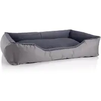 BedDog hondenmand TEDDY, vierkant hondenkussen, grote hondenbed, hondensofa, hondenhuis, met afneembare hoez, wasbaar, maat S-XXXL