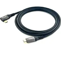 Equip USB-kabel 1 meter USB 2.0 USB C Zwart