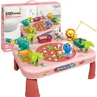 Woopie Fishing Arcadespel Interactieve Tafel Roze - UNI