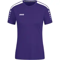 Jako Functioneel shirt 'Power' lila / wit