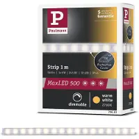 Paulmann MaxLED 70663 LED-strip uitbreidingsset Met connector (male) 24 V 1 m Warmwit