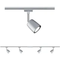 Paulmann Cover Compleet railsysteem URail GU10 40 W LED Chroom, Chroom (mat)
